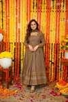 Devi Vol 1 Wedding Wear Faux Georgette Gown With Dupatta Wholesale Market In Surat
